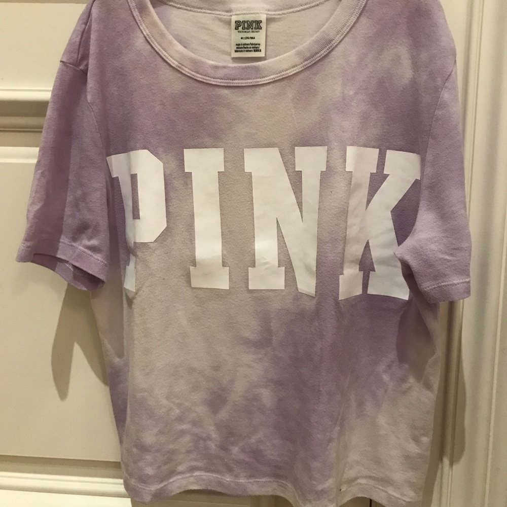 pink purple and white t-shirt - Picture 1 of 2